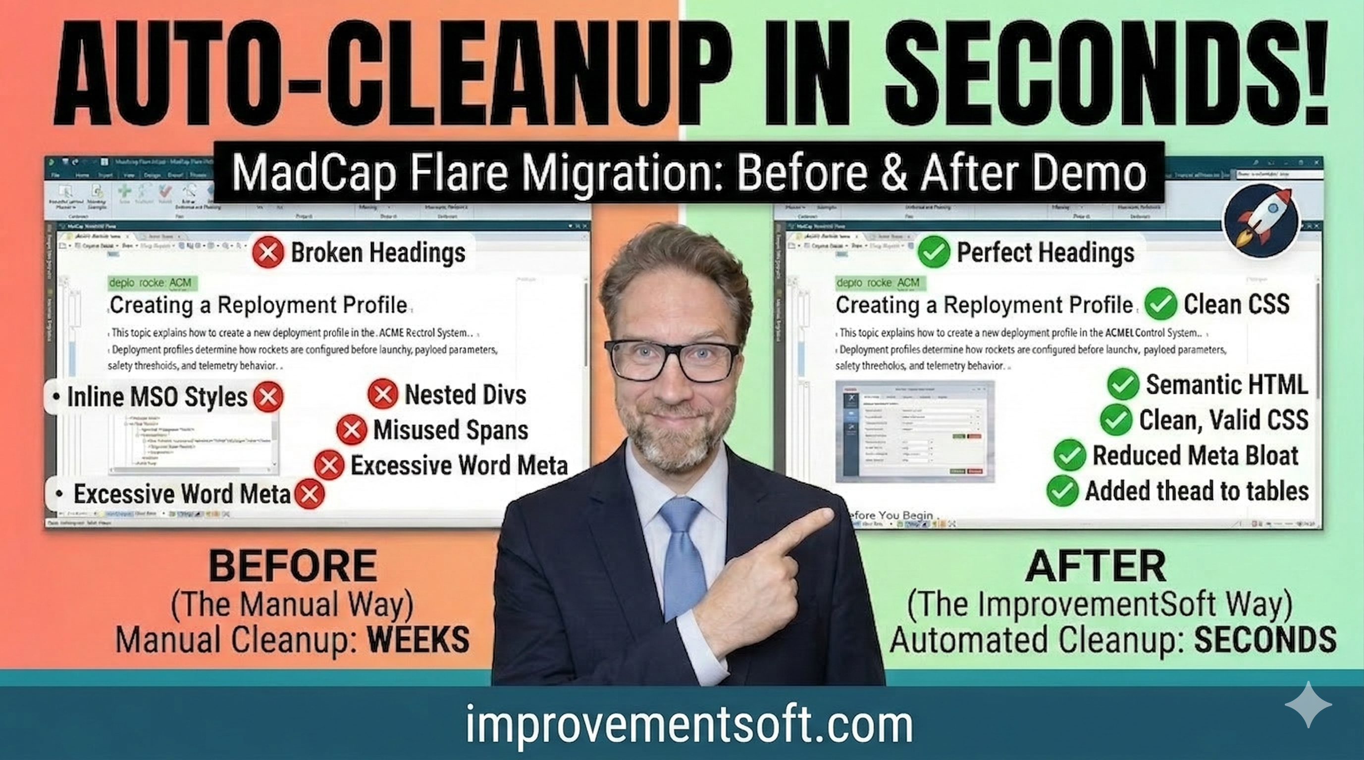 Demo: Migration to Flare — Cleaning Up a Messy Imported Topic